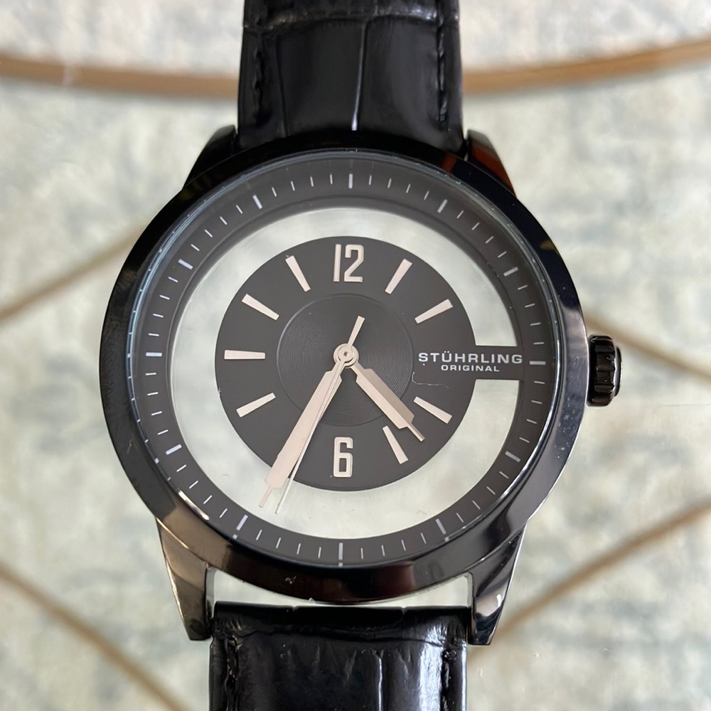 Selling a brand new men watch Stührling with original tag, box and card